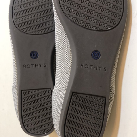 Rothy’s  Flats Beige Point  Slips-On Shoes Size 7W - Picture 9 of 12